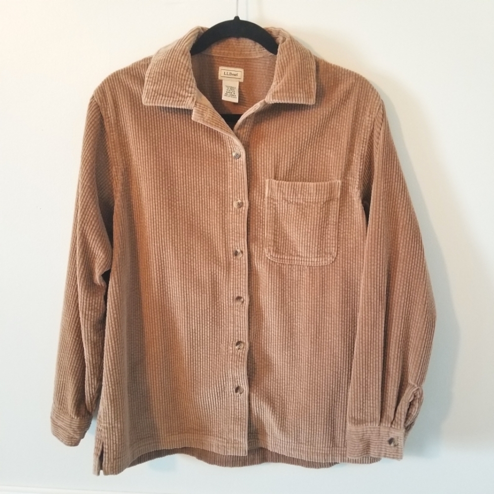 L.L. Bean Women's Corduroy Shirt Jacket